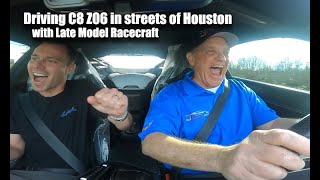 PART 2 ~ WE DRIVE TO HOUSTON & VISIT LMR SHOP FOR CORVETTE
