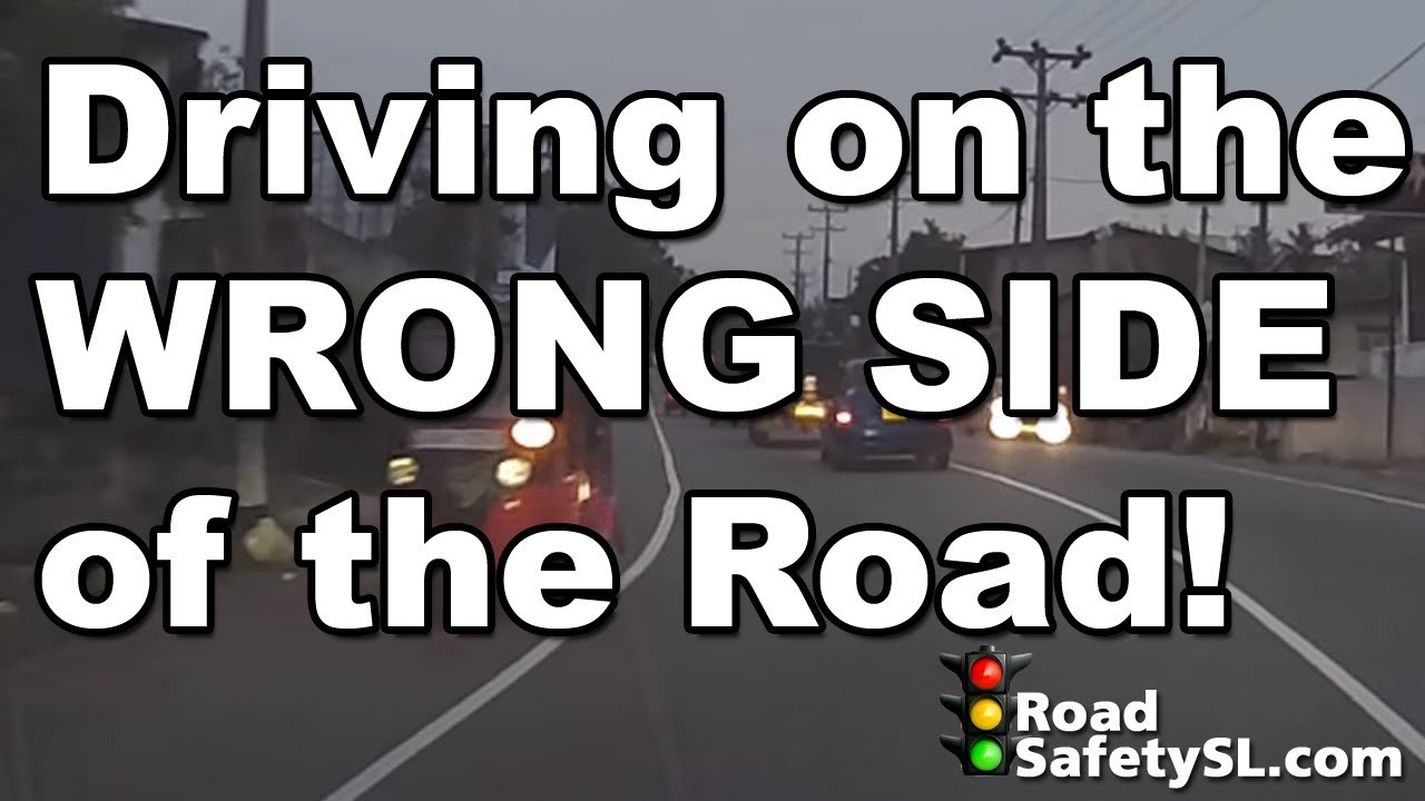 Driving on the wrong side of the road - Sri Lankan Tuk Tuk - YouTube