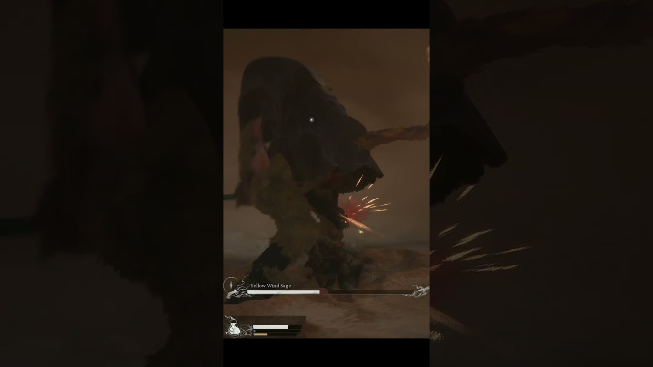 Black Myth Wukong - Yellow Wind sage Boss Battle Part 1⚡