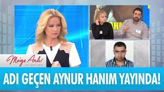 Adı geçen Aynur Hanım canlı yayında - Müge Anlı İle Tatlı Sert 10 Ocak 2018