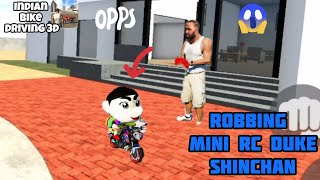 ROBBING MINI RC DUKE FOR SHINCHAN IN INDIAN BIKE DRIVING 3D STORIES 💥 PATTA CONSOLE 💙 MALAYALAM ❤️