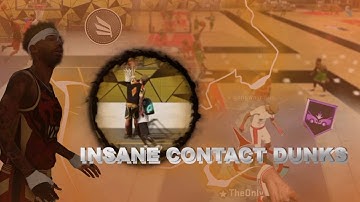 INSANE CONTACT DUNKS AND BLOCKS! BEST 2-WAY SLASHING PLAYMAKER IN 2K20!