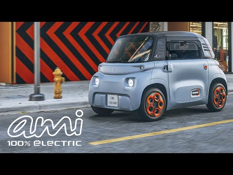 Citroën AMI 100% ëlectric - Electric urban mobility for all. Truly for all!