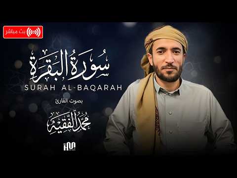 بث مباشر سورة البقرة القارئ محمد الفقيه  Surah Al-Baqarah - Mohammed Al Fakih