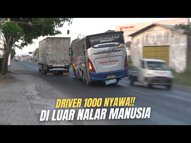 Punya 1000 Nyawa! Nyali Tinggi Driver Sugeng Rahayu Terbaru class=