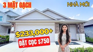 T22 - 🔥Nhà mới chỉ từ $233,000 🤩. Nhà có 3 mặt gạch!!!