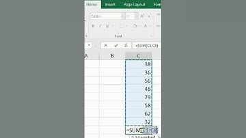 #shortvideo #viralvideo #excel #excelformulas #exceltutorial #computer #add #number #numbers #sum