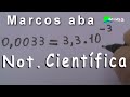 MABA FÍSICA - NOTAÇÃO CIENTÍFICA (Potência de base 10)