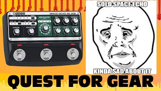 Boss Space Echo + UAFX Ruby (AC30) – (Sold my Boss Space Echo)