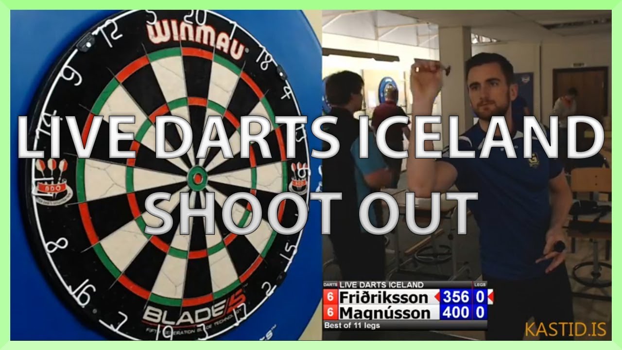 Live Darts Iceland Shoot out 13.12.2017 YouTube