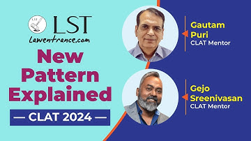 CLAT 2025 Exam Pattern, Marking Scheme & Full Breakdown | Important Changes! | LST