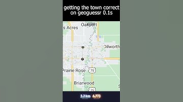 getting the town correct on geoguessr 0.1s #geoguessr #shorts