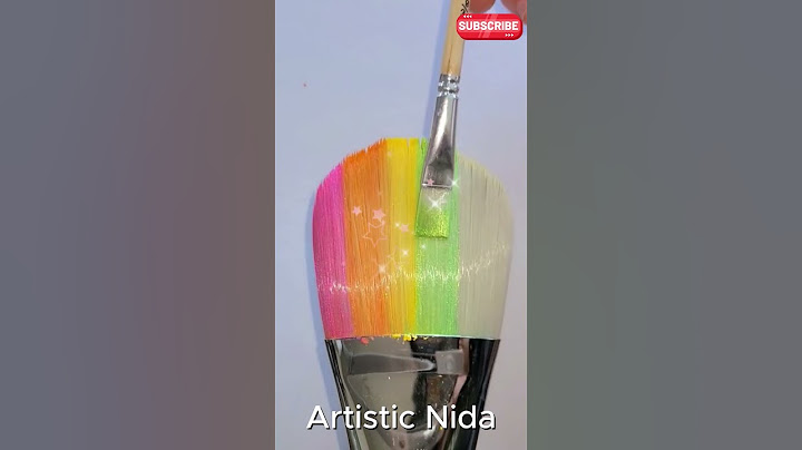 Let’s Paint A Mirror with Rainbow Colors! 🌈 #creativity #art #painting #diy