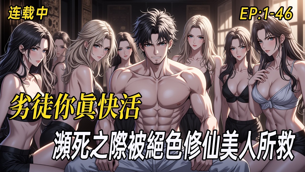 《劣徒你真快活 》大學畢業夜，女友邀開房竟成致命殺局！腰子被割、拋屍荒野，瀕死之際被絕色修仙美人所救，賜霸道麒麟腎，從此逆襲斬前任，橫推都市無敵手！#都市 #webtoon#多女主