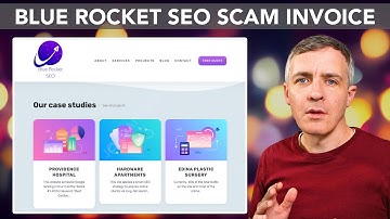 Blue Rocket SEO Scam Invoice: Here