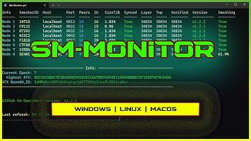 SM-Monitor - Spacemesh