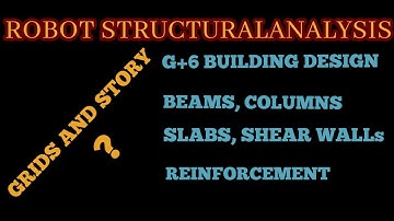 Define Story and grids |Robot structural analysis|