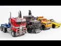 Transformers Rise of the Beasts Optimus Prime Bumblebee Scourge Battletrap Vehicles Car Robot Toys