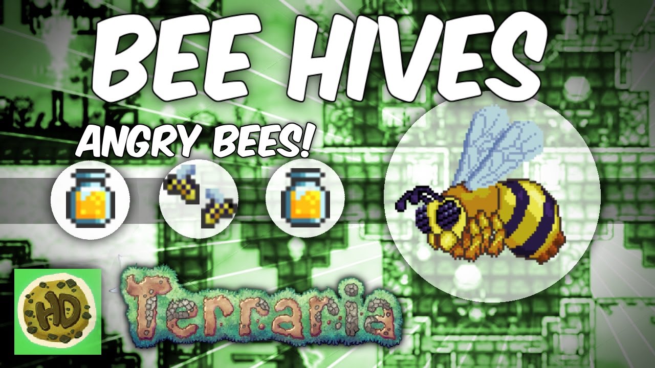 Terraria 1.3.1 Bee Hive | Terraria New Items! terraria journey's end