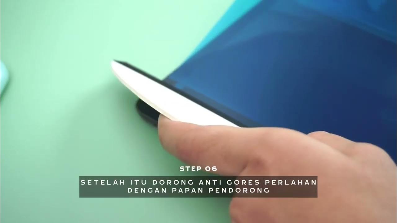 TUTORIAL PEMASANGAN Hybrid Pro Paperlike Screen Protector Uneed