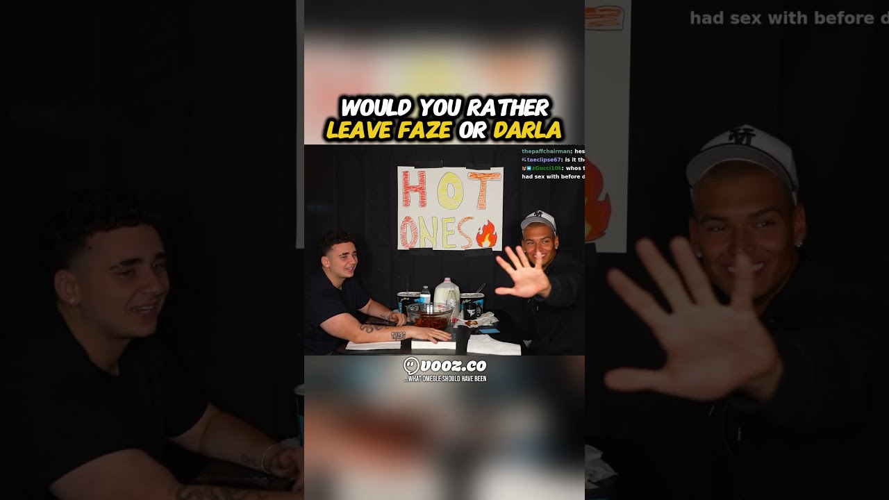 Lacy Answers Would You Rather Leave FaZe Or Darla Fazelacy Darlaclaire Marlon