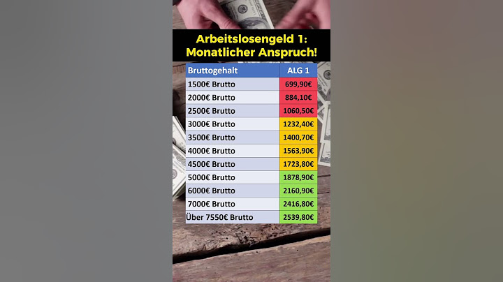 So viel Arbeitslosengeld bekommt ihr!