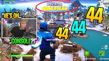 I found the BEST CONSOLE player in duos fill... (he has aimbot?)