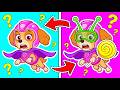 ¿Puedes ganar con Skye y sus máscaras locas? | ¡juego De Acertijo Quién Se Esconde!