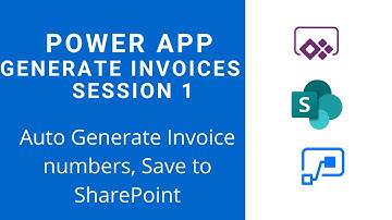 PowerApps- Generate Billing Invoices/Auto Generate Invoice Numbers