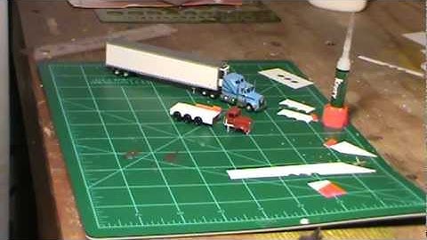 N scale Wrecker   Scratch Built 029