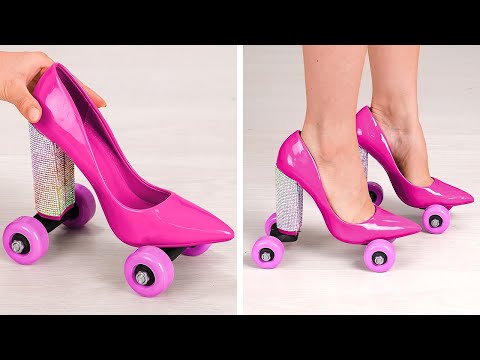 COOL FASHION IDEAS AND SHOE HACKS | Cheap And Gorgeous DIY Crafts To Upgrade Your Clothes