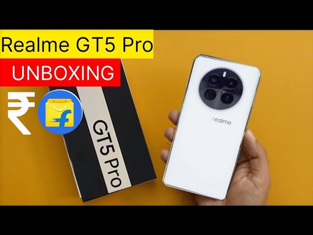 New Original Realme GT 5 Pro Unlocked Snapdragon 8 Gen 3 50MP 6.78 Inch  AMOLED 144Hz 50MP OIS 5400mAh 100W Supervooc