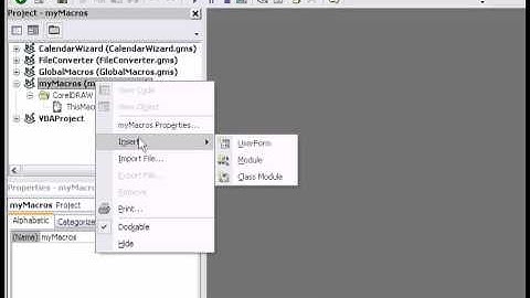 GDG Macros Tutorials Lesson 1 Create a GMS file for macros in CorelDraw