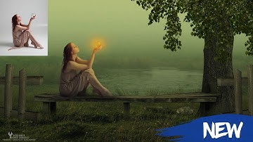 Magic Light Effect - Photoshop Manipulation Tutorial
