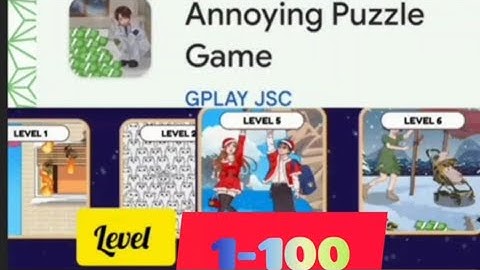 #Annoying puzzle game #alllevels  1-100 #gameplay #walkthrough #youtube #gaming #video