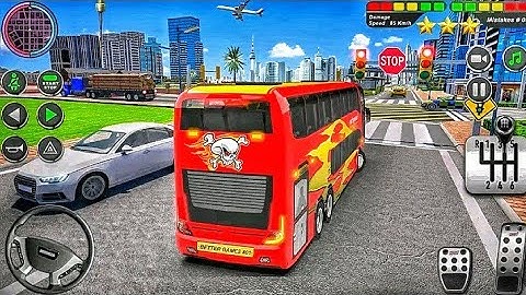 Euro Coach Bus Driving Simulator 3d | Awesome Offroad Bus Driving Android Gameplay 💞💞