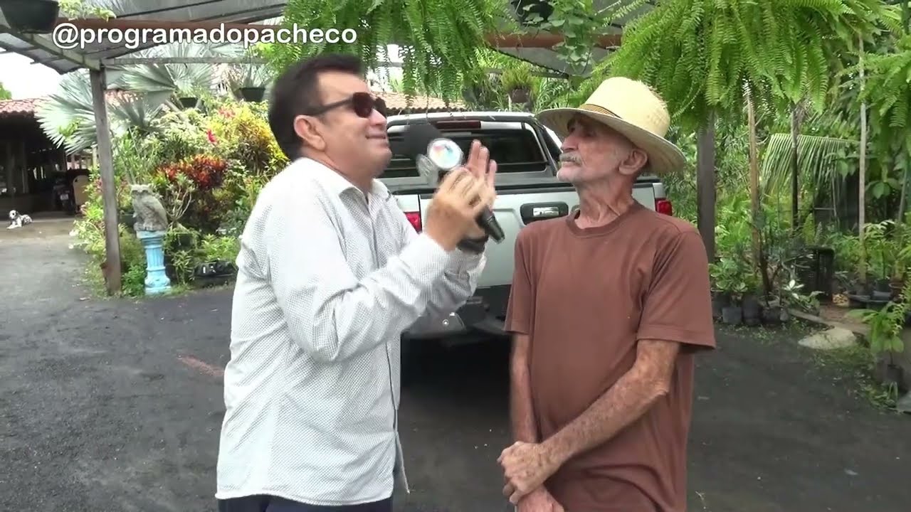 HOMEM  DIZ QUE NÃO TIRA DE JEITO NENHUM SUA CATATUMBA DO SEU SÍTIO.