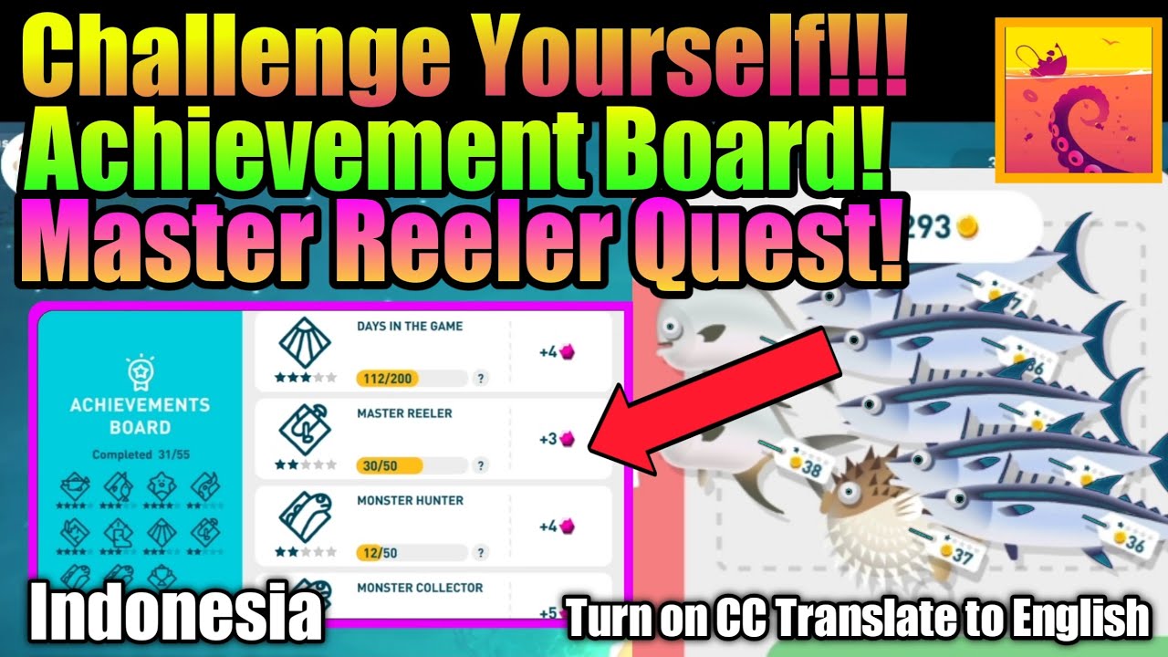 Get More FREE Gem from the Quest 30 Fish Catch in A Row Without Fail ...