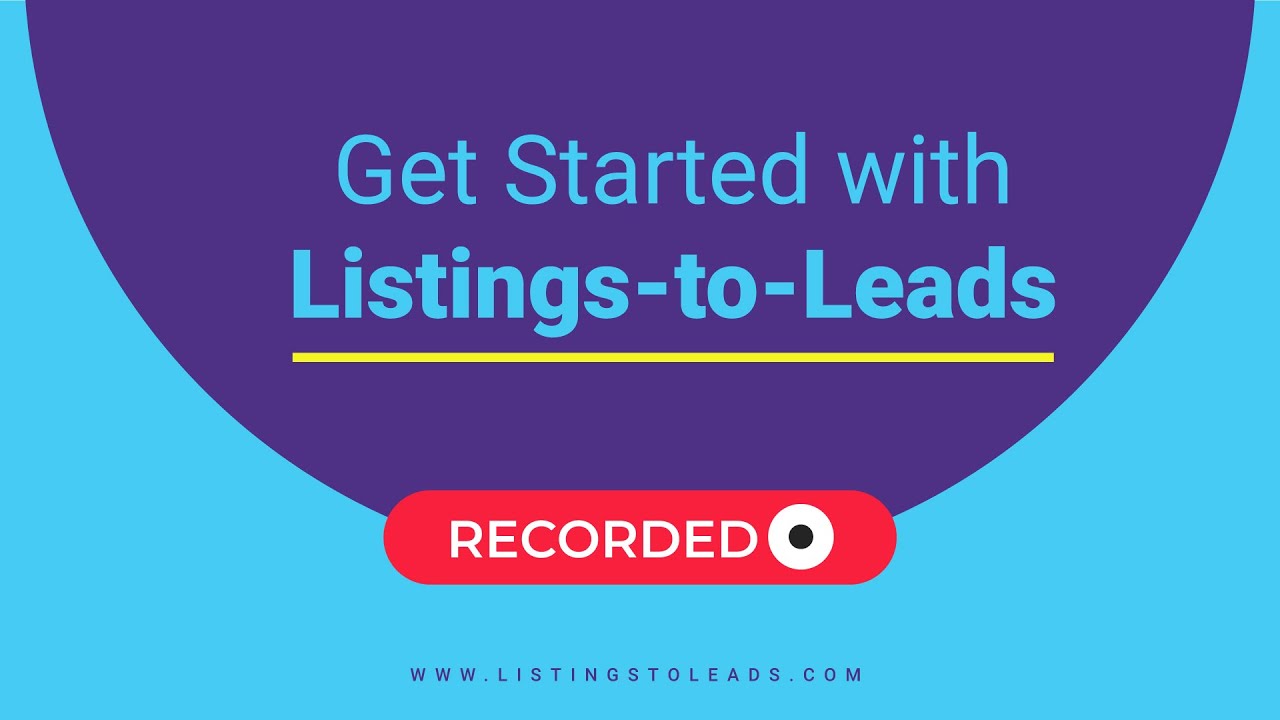 Get Started with Listings to Leads Level Up YouTube