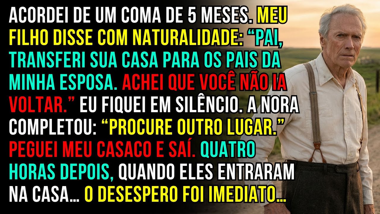 Após sair de um coma, descobri que meu filho deu minha casa aos sogros achando que eu não voltaria…