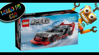 LEGO 76921 Speed Champions Audi S1 E-Tron quattro Race Car (Review & Build)