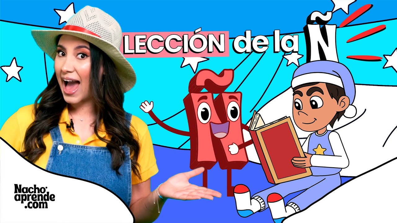 La Letra Ñ | ña ñe ñi ño ñu | Videos Educativos Para Niños