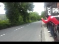 Isle Of Man TT Wheelie Past Sulby Pub 2012 Isle Of Man TT Wheelie Past Sulby Pub 2012