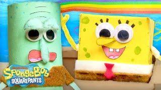 SpongeBob Uses His Imagination... IRL  | 'Idiot Box' Recreation