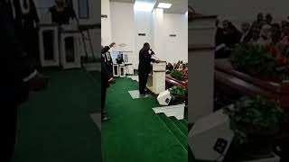 Dr. James A. Ervin Eulogizing Pastor Rubin Ervin Jr.