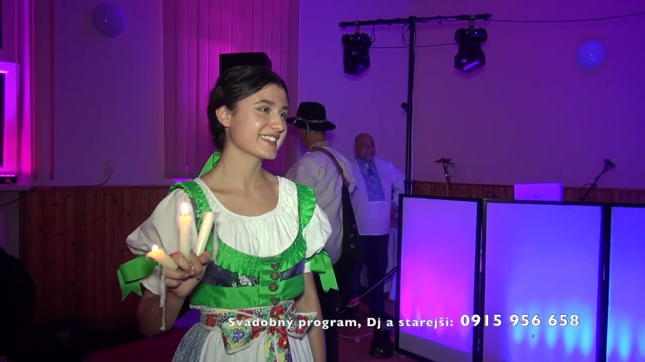 Svadba - začepčenie nevesty