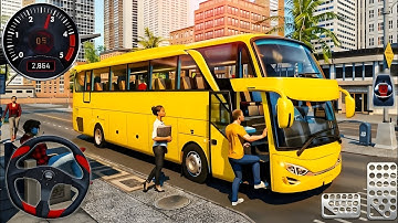 Bus Simulator 3D Bus Games 🚍 | Realistic City Coach Driving | Android Gameplay 2025
