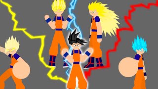 All Goku Transformations ( DBZ, DBS ) [ But not with GT :(   ]