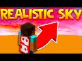 HOW TO GET A REALISTIC MINECRAFT SKY! *LUI SKY TEXTURE PACK* 1.20+ | Minecraft Bedrock