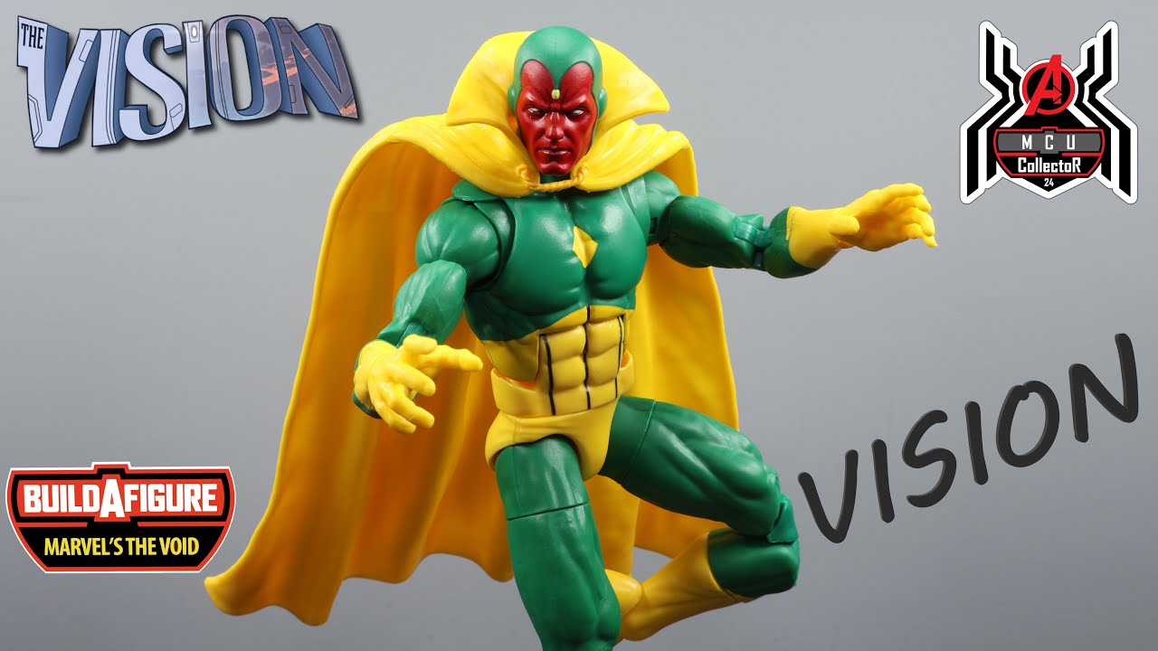 Marvel Legends VISION Avengers The Void BAF Wave Comic Figure Review